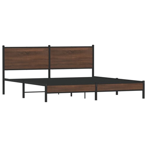 Metal bed frame - bed, with