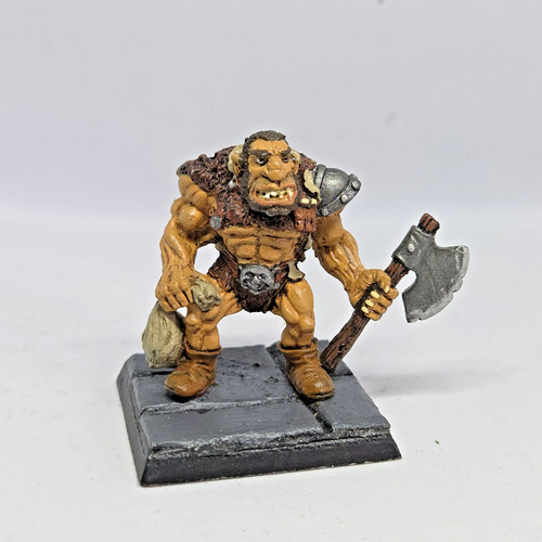Warhammer fantasy ogre with - warhammer, fantasy: