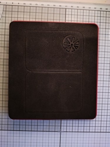 Sizzix original red die - die, card