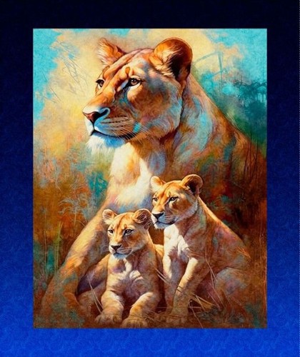 Roar the pride lioness and - roar, of