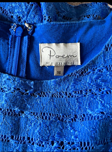 Oliver bonas poem blue lace - oliver,