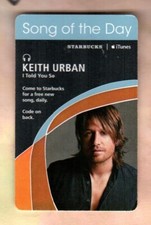 STARBUCKS / ITUNES Song of the