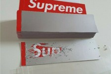 100 FW19 Supreme scratch-off box logo stickers (1x brick) 100% authentic
