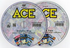 ACE MAGAZINE Full Collection 2 Disk DVD Set (Atari ST/Amiga/C64/Spectrum/Amstrad