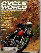 CYCLE WORLD MAGAZINE AUGUST