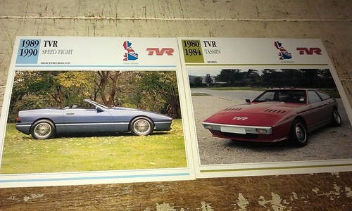Tvr cars colour collector - tvr,