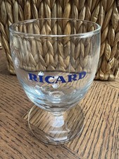 vintage ricard french glass