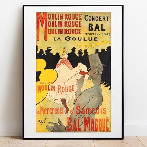 Art print toulouse lautrec - print, toulouse-lautrec