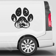 Paw print scenic - x,