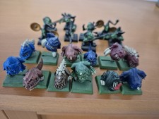 Warhammer Fantasy Orcs & Goblins Night Goblin Squig Herd 12 Herders 8 20 Models