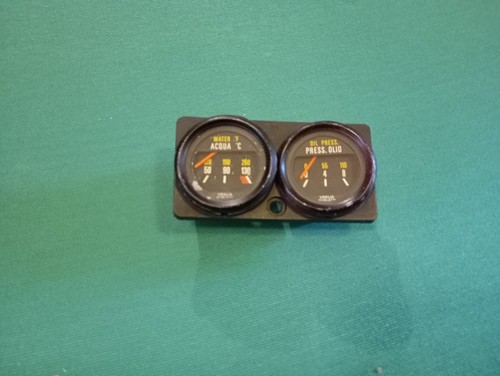 Fiat 128 rally - pressure, gauges