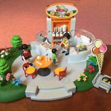 Playmobil 4134 Outdoor Part Ice Cream Parlour Super Set COMPLETE no box