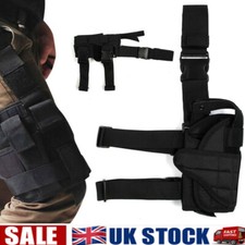 Tactical Drop Leg Holster Waterproof Adjustable Hand Thigh Pistol Gun Holster UK