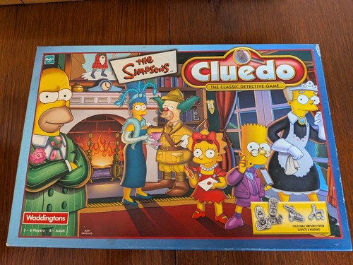 The simpsons cluedo - the,