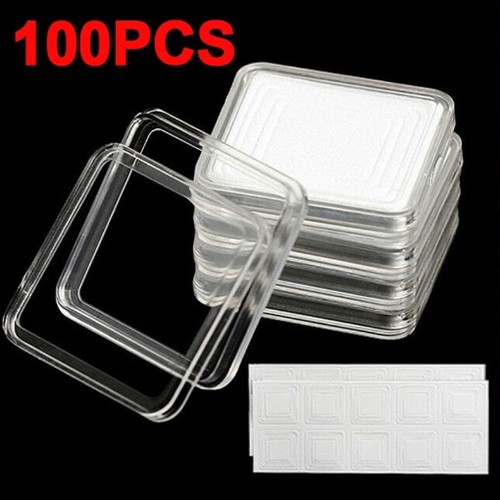 100x single square plastic - single,