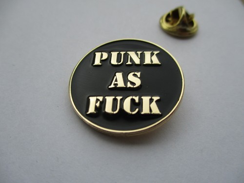 Punk metal - as, badge