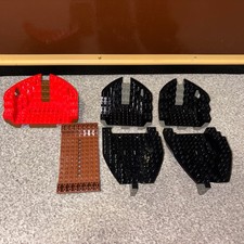 LEGO Pirate Boat Ship Hull Parts x6 Various Used Played Condition see photos