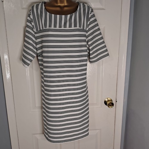 Bhs black white striped - bhs,