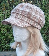 White brown check y2k vintage