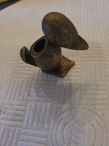 Vintage brass match - vintage, holder