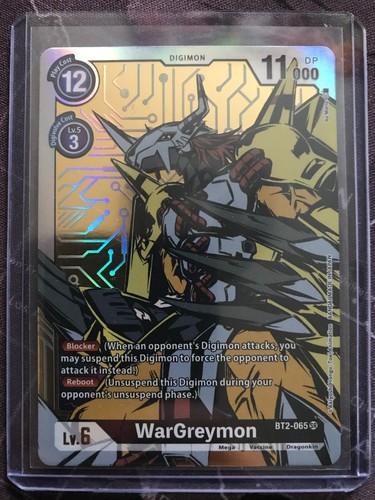 Digimon card game bt2 - card, sr