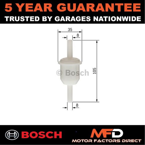 Fuel filter bosch fits - filter,