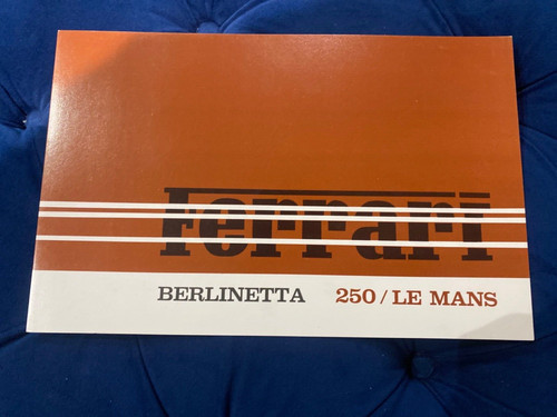 Ferrari 250 berlinetta mans - le,