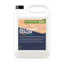 STONE TILE PATIO SEALER Colour 'Boost' Easy Apply Protective Paving Sealant 5L