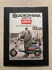 QUADROPHENIA Vintage 1979 Advert Poster MODS Lambretta LI150 LI125 SCOOTER Vespa