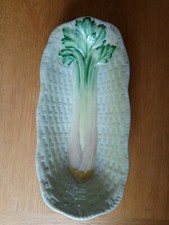 Beswick Wear Celery Ceramic Basket Weave Dish