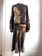 Vintage Monsoon silk dress UK