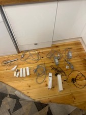 nintendo wii console x 2 - selling as spare and repair, untested - 1 sensor