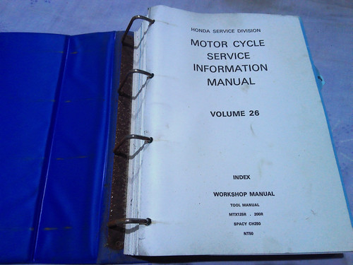 1984 honda nt50 mx125r - honda,