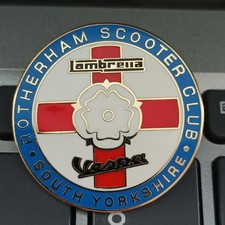 Rotherham Scooter Club Pin