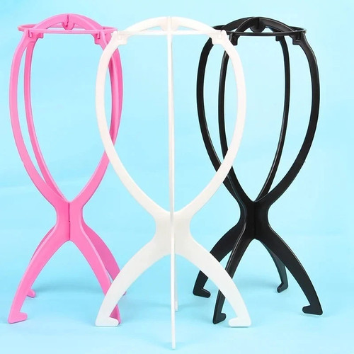 Foldable wig stand - stand, holder