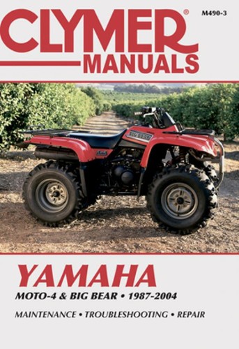 Yamaha moto big bear atv - moto-4, &