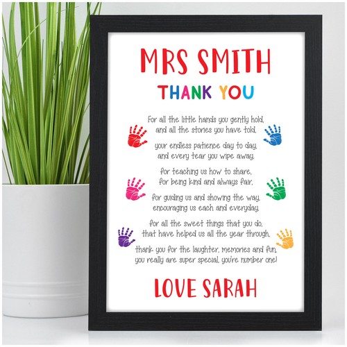 Personalised poem gifts for - personalised,