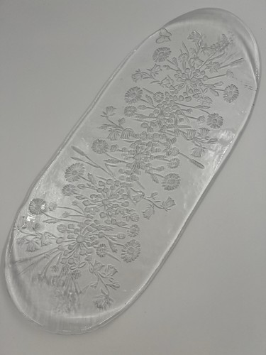 Glass platter boda - platter, ulla