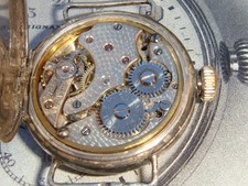 Rolex vintage silver cased