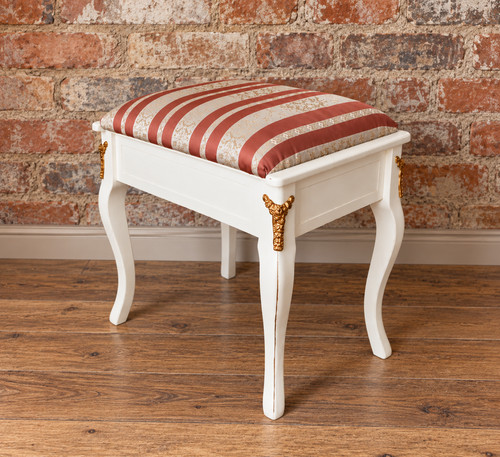 Vintage piano stool storage - piano,