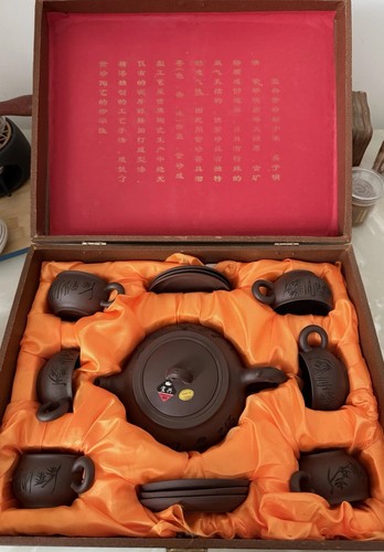 Vintage chinese yixing - chinese, set