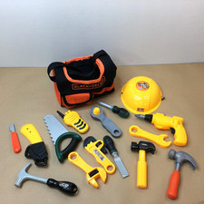 Black decker kids toy - black, tool