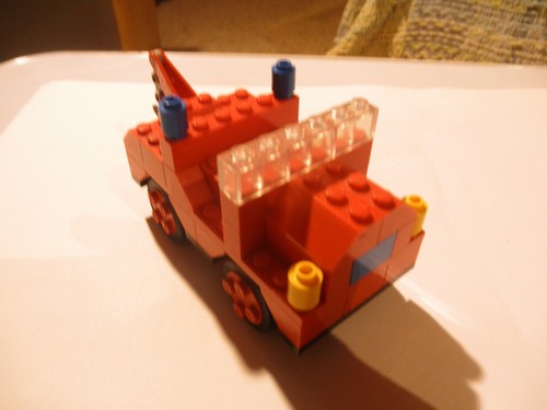 Lego vintage moc red - vintage,