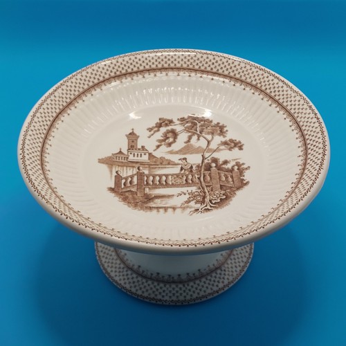 Vintage dish pedestal du - vintage,