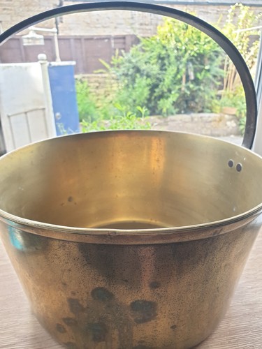 Vintage very heavy brass