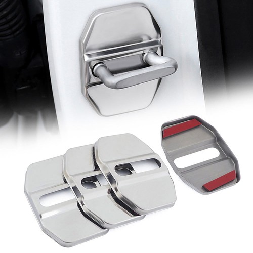 4pcs stainless steel - 4pcs, car