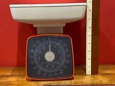 Vintage Krups Retro Orange Kitchen Scales