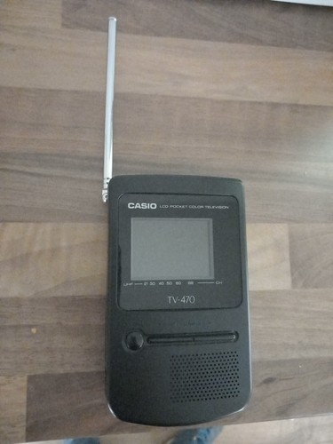 Casio 470 lcd pocket - tv-470, tv