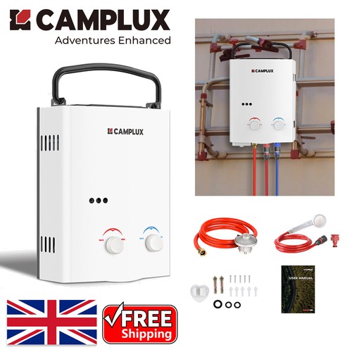 Camplux tankless gas hot - tankless,