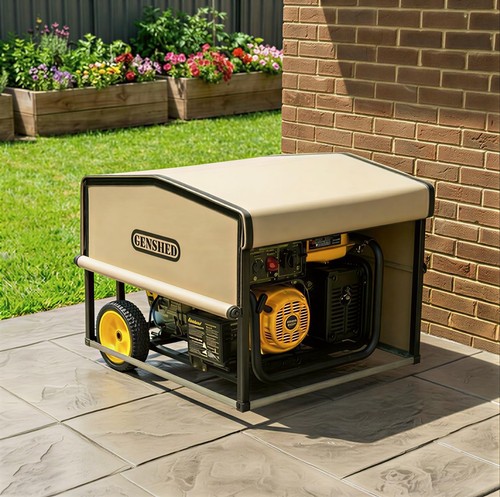 Generator shed for storage - shed, &